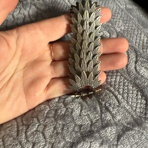 Boho stretchy bracelet - silver